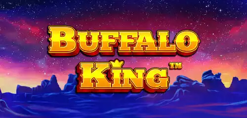 Buffalo King slot by Pragmatic Play — gameplay screenshot showing animals theme