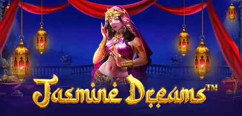 Jasmine Dreams slot by Pragmatic Play — gameplay screenshot showing arabian theme
