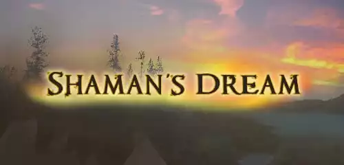 Shamans Dream slot by Eyecon — gameplay screenshot showing native-american theme