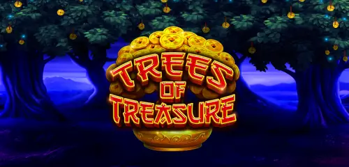 Trees of Treasure slot by Pragmatic Play — gameplay screenshot showing asian theme